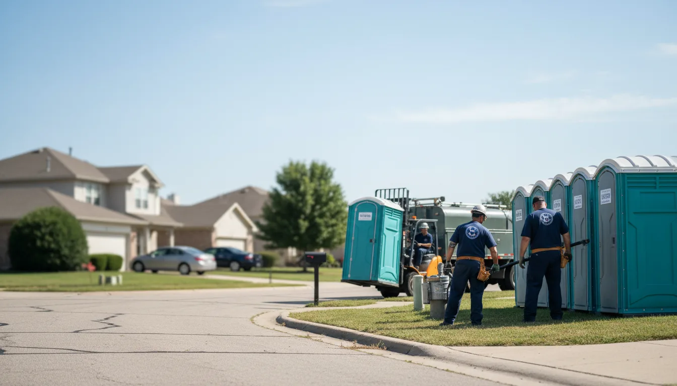 Porta Potty Rental in Overbrook, KS near me